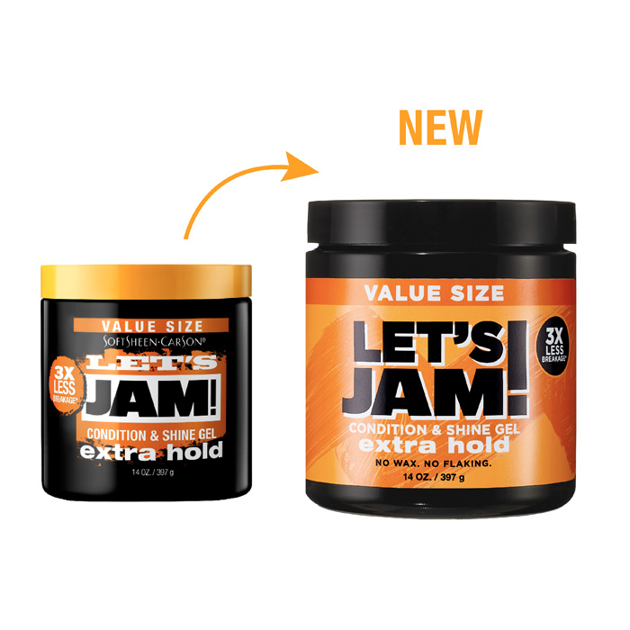Let's Jam Shine & Condition Gel - 55 Hold | Softsheen Carson