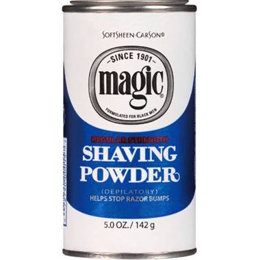 magic shave regular strength powder
