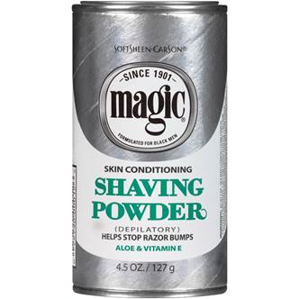 magic shave skin conditioning powder