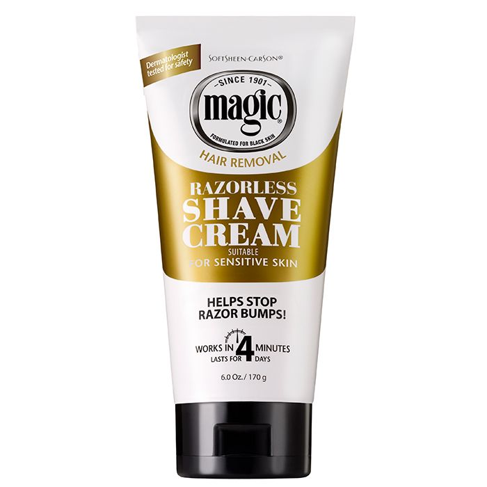 Razorless Shave Cream: Facial Hair & Sensitive Skin Hair Removal ...