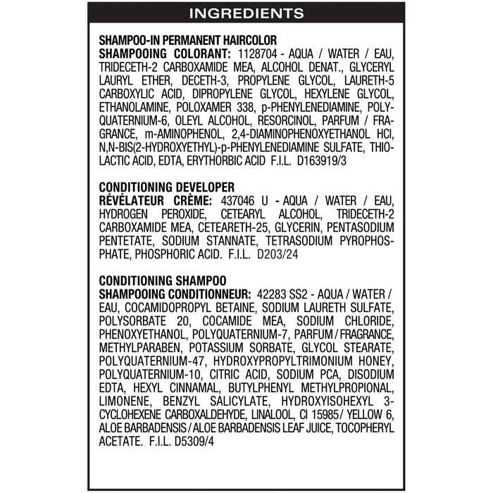 HAIR COLOR JET BLACK